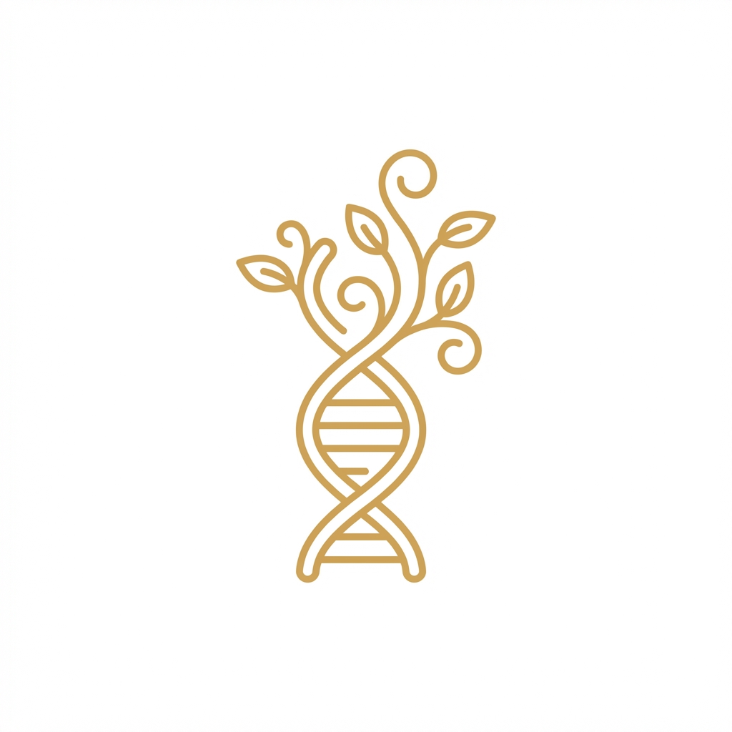 DNA helix unwinding into botanical tendrils