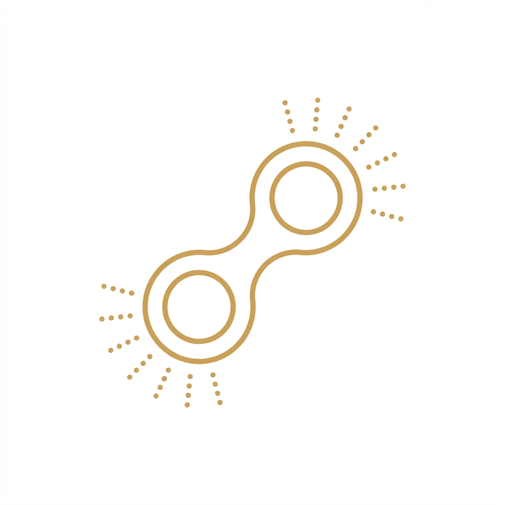 Cell dividing with radiating energy