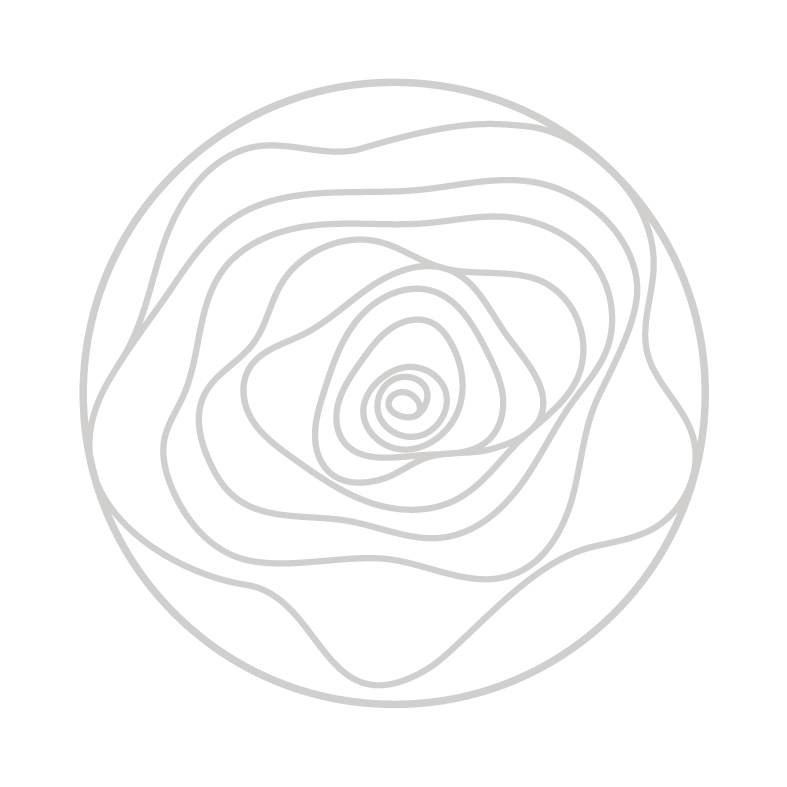 Spiral rose gray